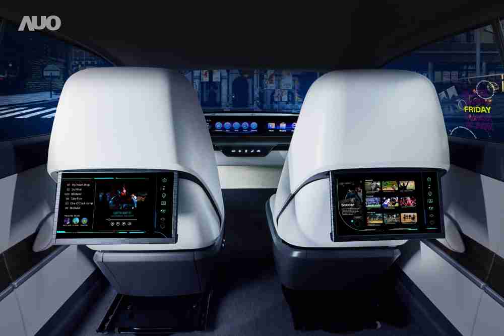 Wepay新一代Smart Cockpit 2024，，以Micro LED先进显示技术优势，，，，创建〝可卷式后座娱乐显示器〞，，仅在互动时才显示出所需画面及信息，，扩充更丰富的娱乐和交互信息服务，，，，获国际奖项荣耀